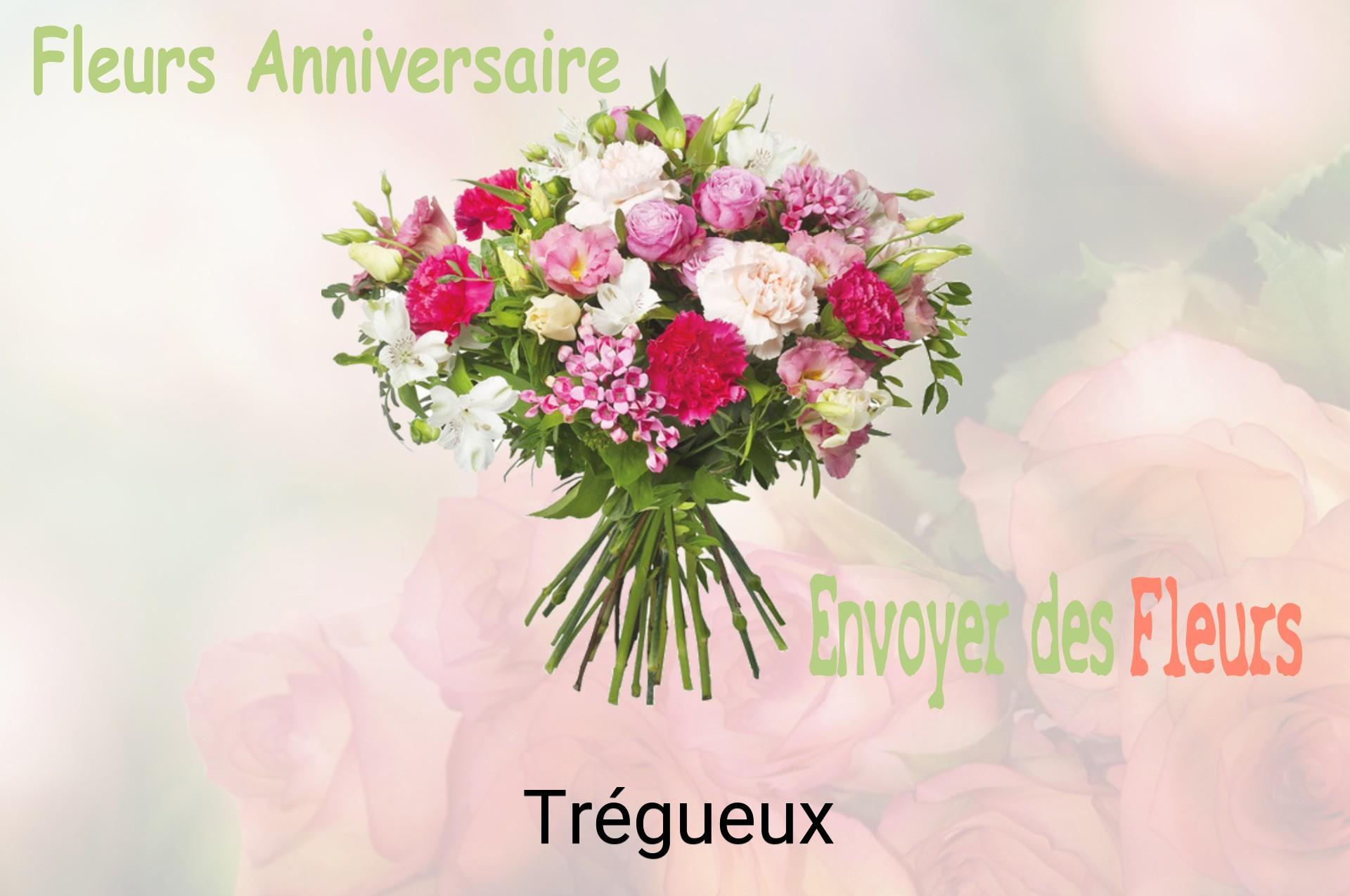 Bouquet de fleurs d’anniversaire livré à Trégueux